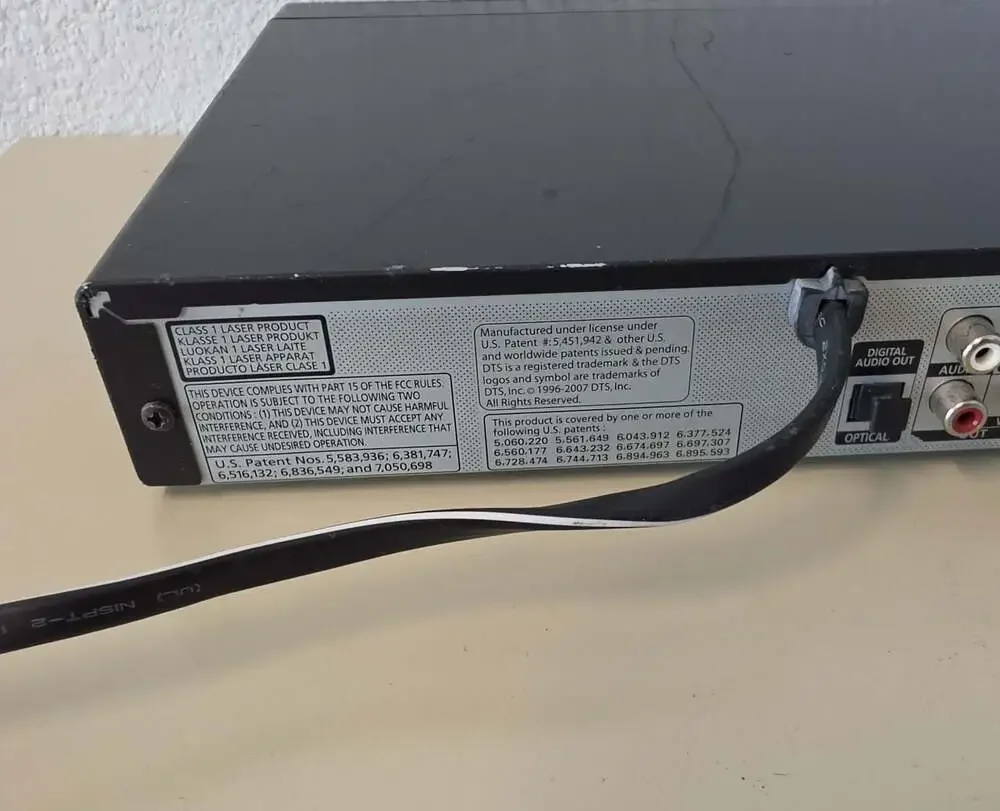 Samsung DVD-1080P8 Full HD Up-Scaling DVD Player Tested & Works! No Remote
